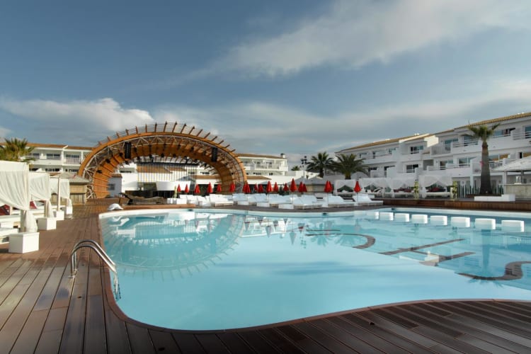 Pool area